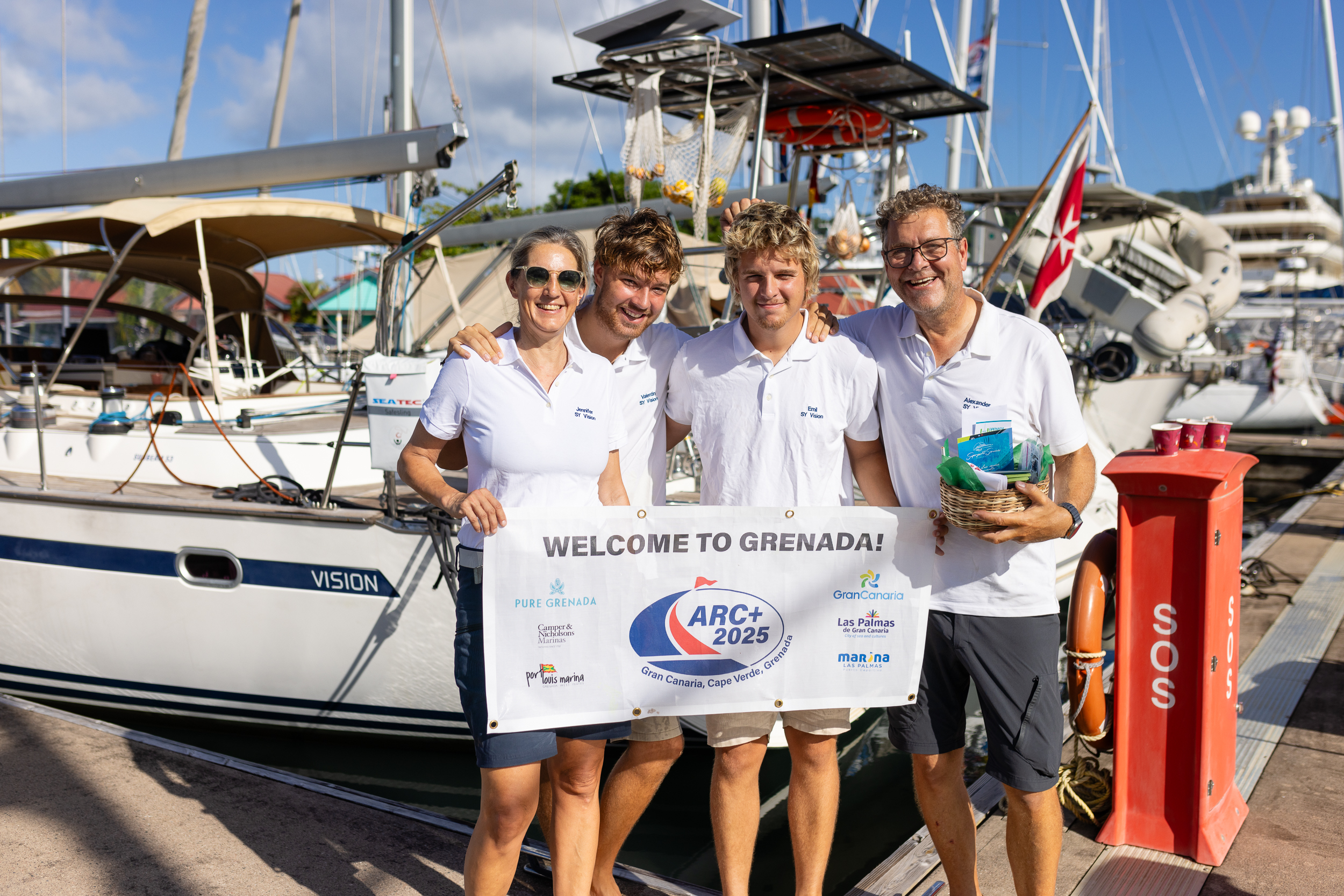 Aufenthalt Port Louis Grenada und Weiterreise bis zu den Tobago Cays
